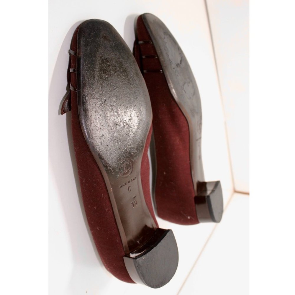 CHANEL Flower Ballerina Ballet Flats sz 38 (US 8) - Picture 11 of 13